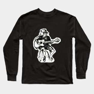 handsome guitarist Long Sleeve T-Shirt